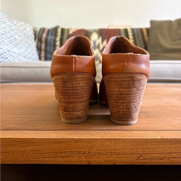 Rachel Comey Cognac Tan Leather Slip On Mule Flat — Designer - Picture 7 of 9